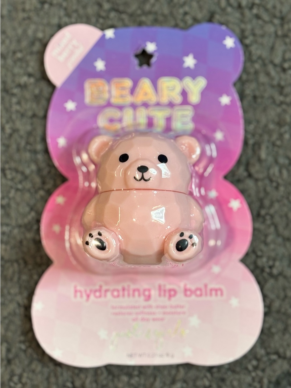 Just 4 Girls New Beary Cute Hydrating Lip Balm Mixed Berry Scented